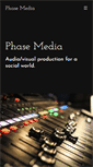 Mobile Screenshot of phasemedia.com